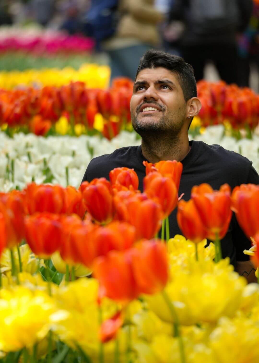 Mauricio en Keukenhof