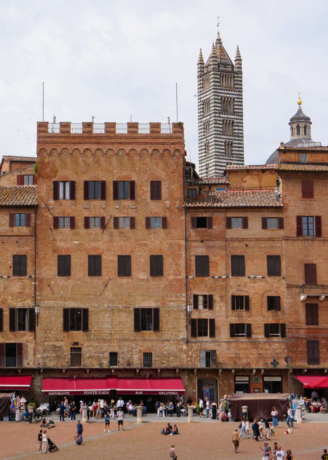 Campanario del duomo de Siena