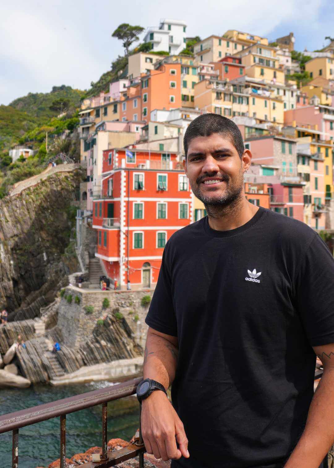 Mauricio en la Cinque Terre