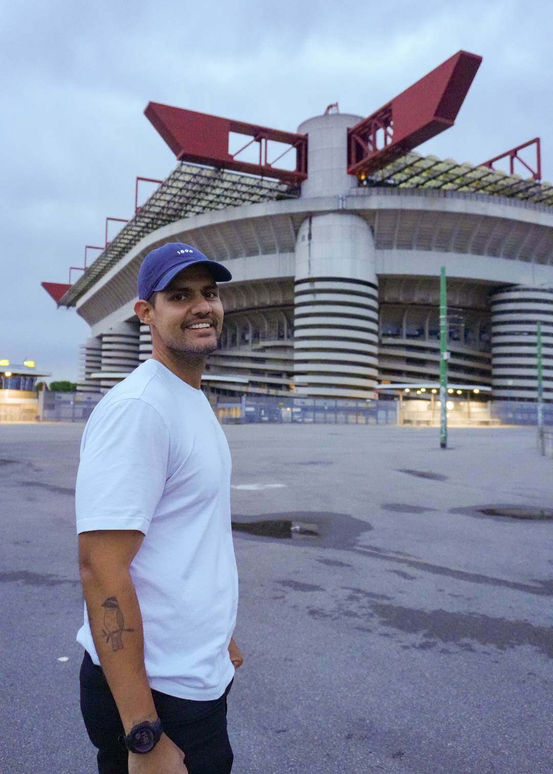Mauricio frente el San Siro