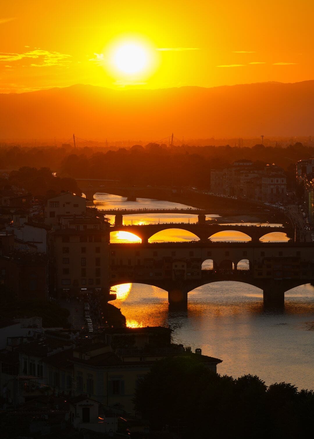 Atardecer en Piazzale Michelangelo
