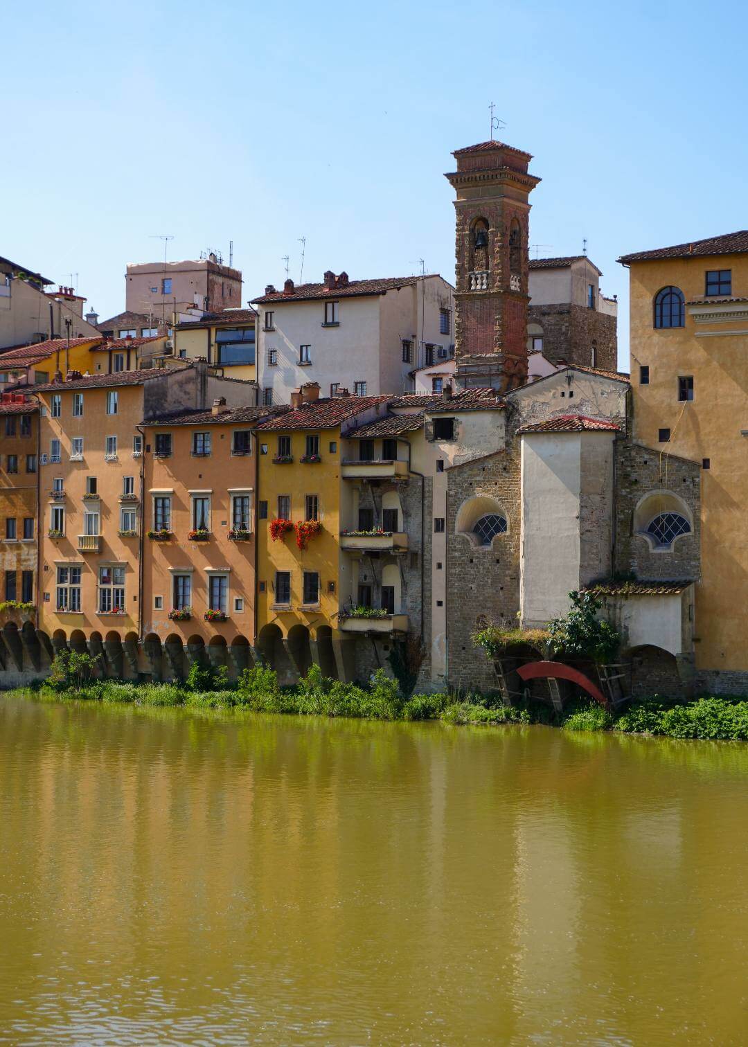Barrio Oltrarno en Florencia