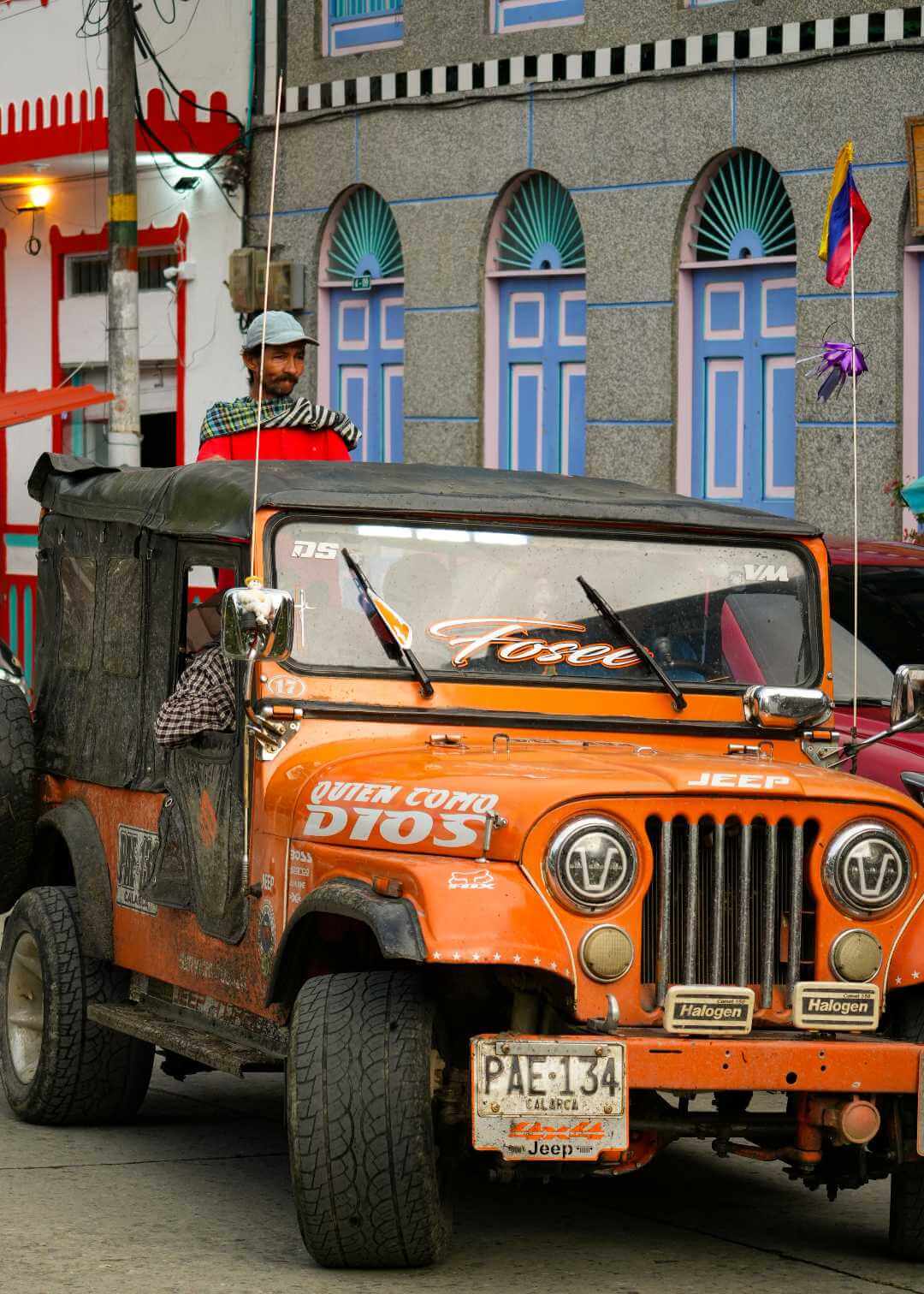Paseo en Jeep Willys