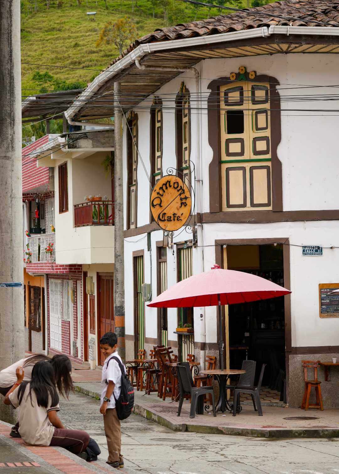 Plaza principal de Pijao