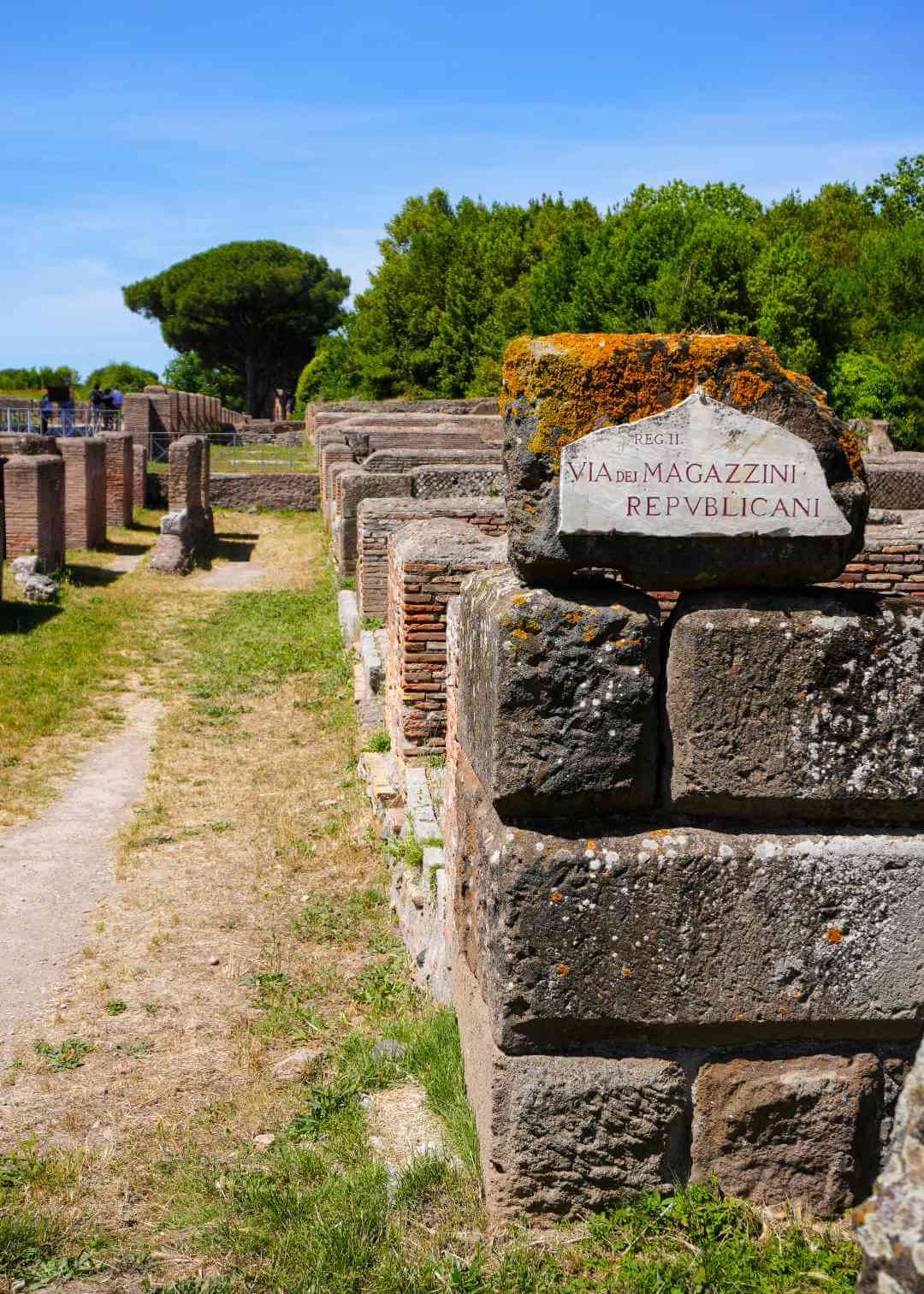 Sitio arqueológico de Ostia Antica Roma