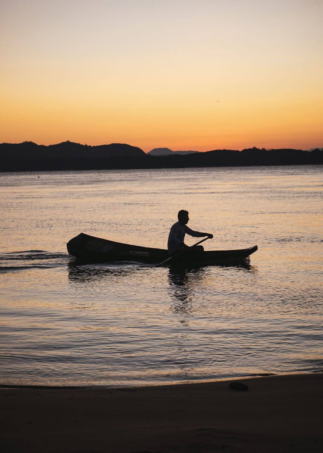 Amanecer en el Río Orinoco