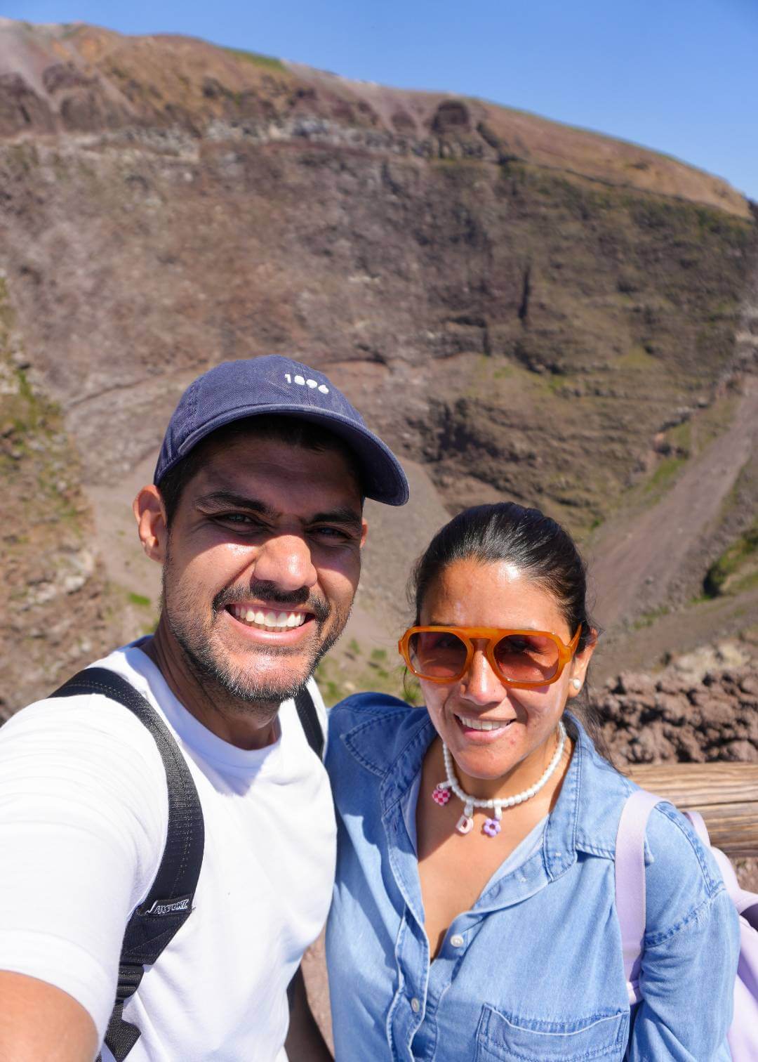 Mauricio y Diana en Vesubio