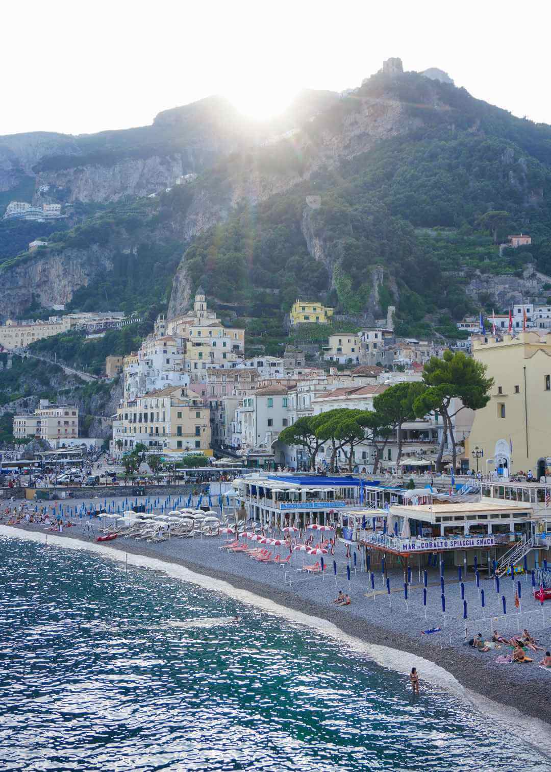 Atardecer en la Costa Amalfitana