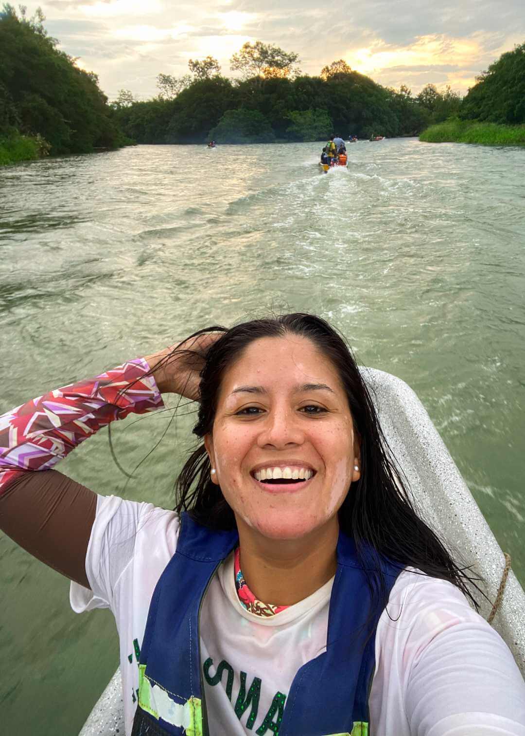 Diana en el Río La Miel de Norcasia