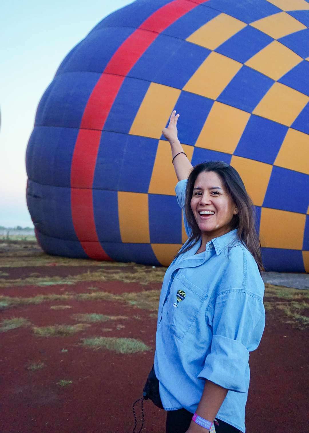 Diana frente al globo