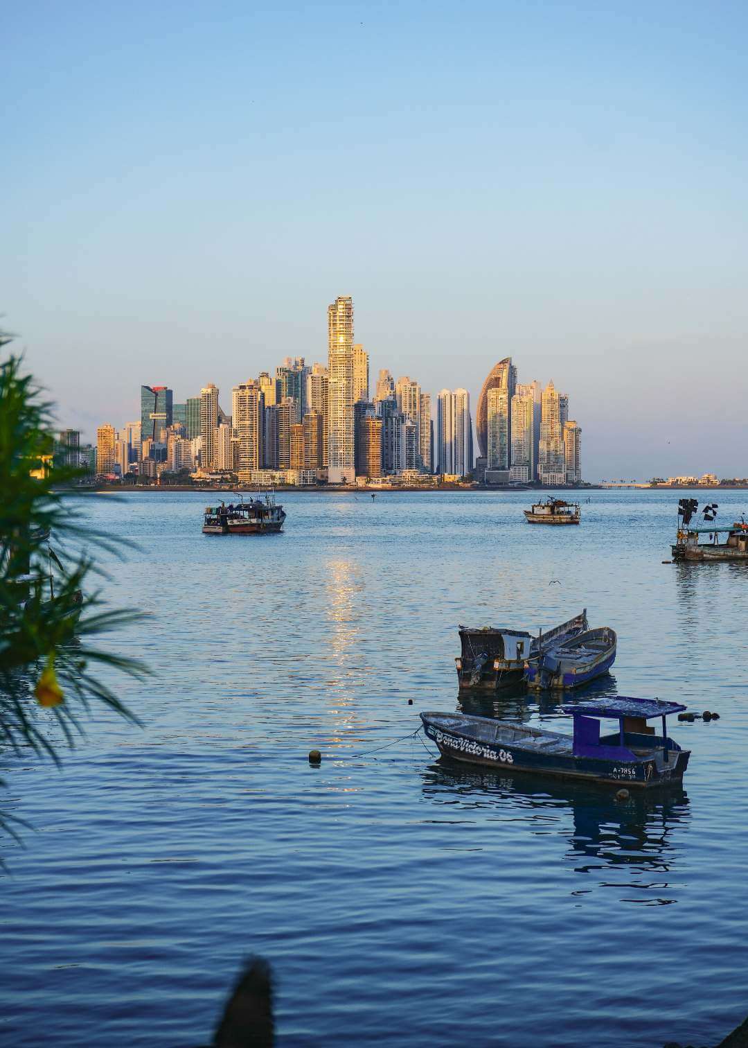 Skyline de Ciudad de Panamá desde Cinta Costera