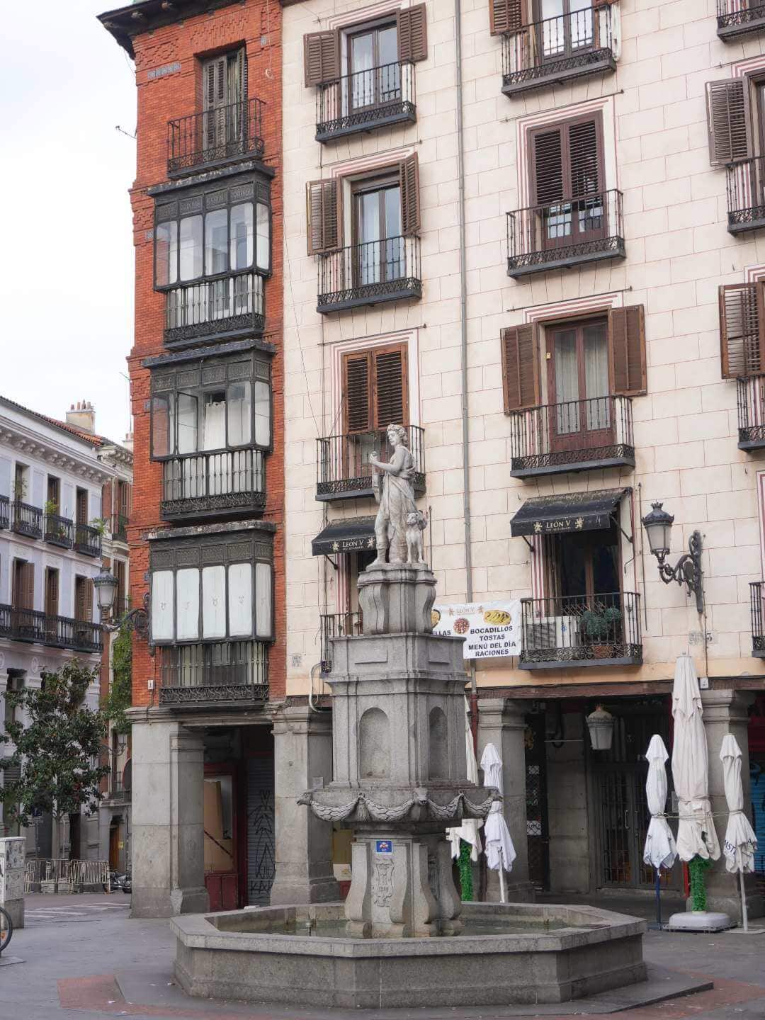 Plaza en Madrid