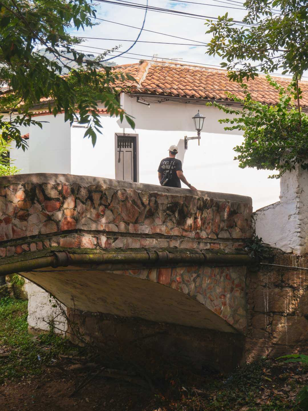 Puente colonial en Girón Bucaramanga